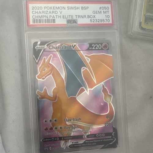 Charizard psa swsh - v, sword