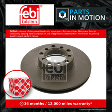 2x Brake Discs Pair Vented