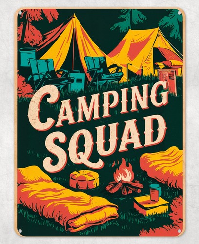 Camping squad tent camp - squad, metal