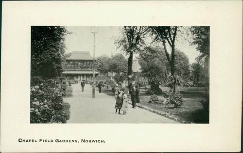 Postcard norwich chapel - postcard,