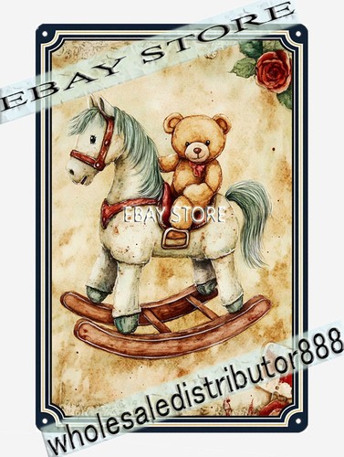 Teddy rocking horse - teddy,