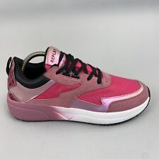 Replay Women's Pink Low Top Sneakers Trainers Shoes Size 40 UK7