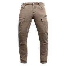John Doe Stroker Motorcycle Protective Cargo Trousers With XTM Fiber Camel