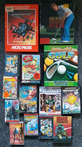 Commodore video games - 64,