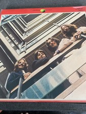 THE BEATLES DOUBLE VINYL LP 'RED ALBUM 1962-1966' 1973 APPLE LABEL 1ST