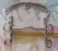 5 1/2" Show Pelham Horse Bit . In Excellent Condition.