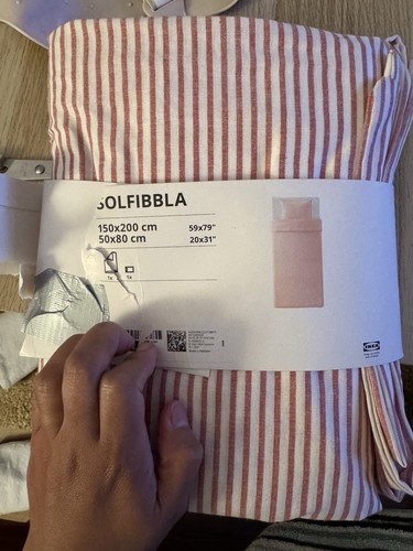 Ikea solfibbla single duvet - single,