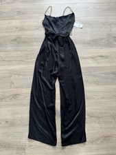 F&F Black Jumpsuit Wide Leg