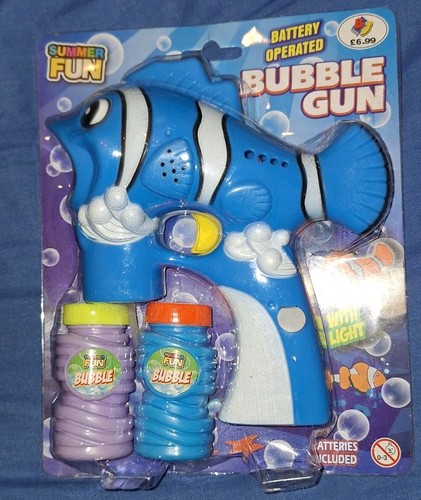 Light bubble nemo - bubble, gun