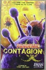 PANDEMIC CONTAGION Z-Man Games COMPLETE 32572