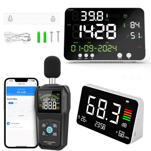 Digital sound level meter - digital,