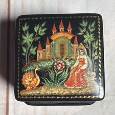 Vintage Russian  Lacquer Box