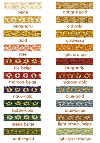 Braid trim gimp 10mm rotae - braid,