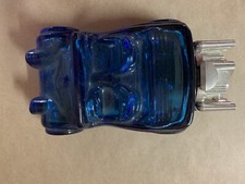 Vintage Cobalt Blue Glass Avon