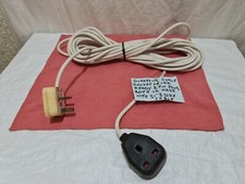 DURAPLUG   SINGLE  SOCKET EXTENSION LEAD APPROX 31  FEET LONG FITTED  3 PIN PLUG