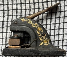 Antique Cast Embossing Press