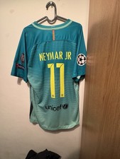 BARCELONA 2016/17 Third Shirt #11 NEYMAR JR - Large (L) Authentic Nike Jersey