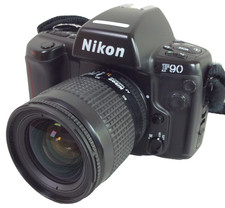 Nikon F90 SLR Film Camera with Nikon NIKKOR 28-80mm Lens Checked Tested