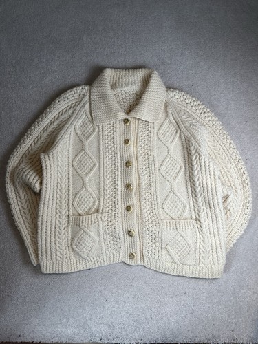 Vintage 90s wool aran style - 90s,