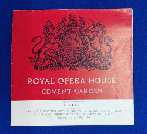 1966 programme royal - 1966, opera