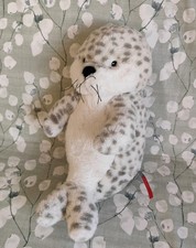 Clintons - Large Grey White Spotty Seal - Cute Soft Toy Plush - 14in/36cm