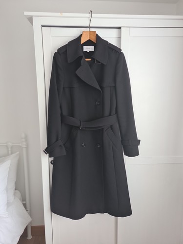 Women reiss wool mix black - wool,