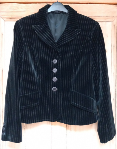 Hobbs velvet jacket size uk - size,