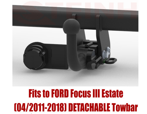 Detachable tow bar for - tow,