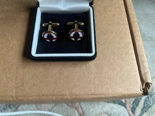 Cobra cufflinks boxed by - ac,