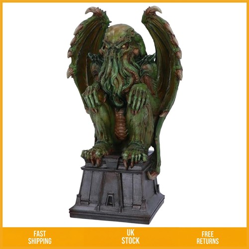 Ornate green cthulhu resin - green,