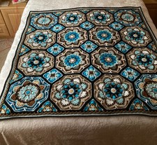 Crochet Throw Blanket Persian
