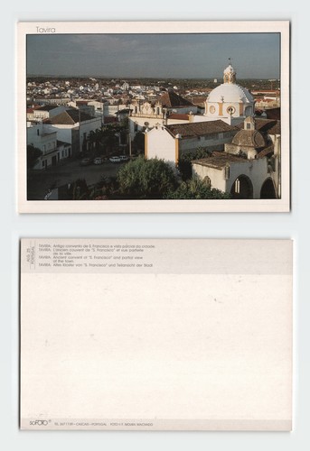 Vintage postcard tavira - vintage,