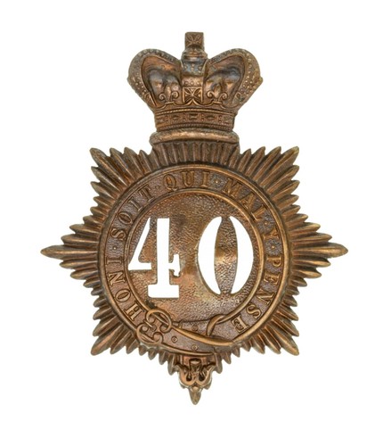 40th south lancashire regiment - 40th,