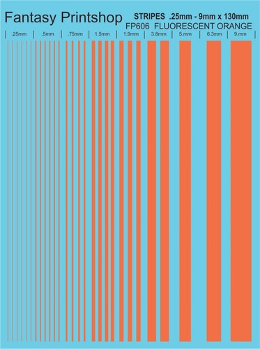 Various sizes coloured - sizes,, stripe