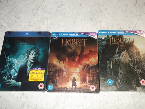Blu ray the hobbit - blu, trilogy