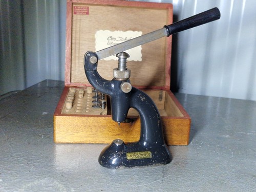 Watchmakers jewel press tool - watchmakers,