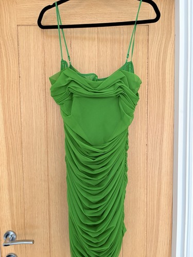 House green ruched dress - of,