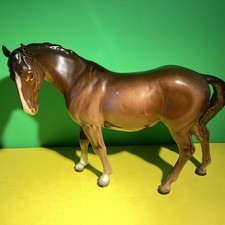 Beswick Horse The Mare Model No. 976 Brown Gloss Finish Ceramic Figurine VGC