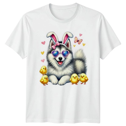Fluffy siberian husky dog - fluffy,