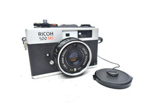 Ricoh 500 ME 35mm Film Rangefinder Camera Silver - Faulty Light Meter