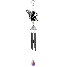Primus Silhouette Fairy Decorative Wind Chime Garden Windchime Ornament