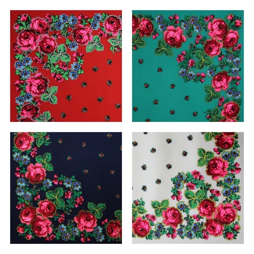 Ethnic folk russian shawl - folk,