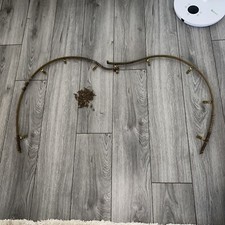 Vintage Brass Kidney Shaped