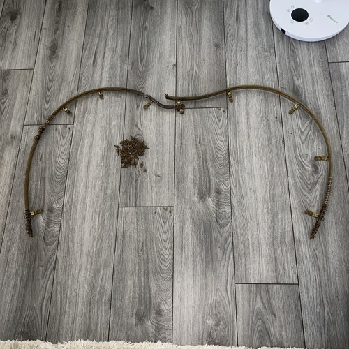 Vintage brass kidney shaped - vintage,