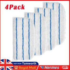 4 Pack For Beldray BEL01097 Detergent Steam Mop Pads Multi Surface Steam Cleaner