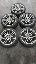 AUDI A6 C6 19 Inch LE-MANS Alloy Wheels & Tyres Set of 5 4F0601025BA