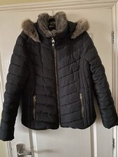Joules Gosway Black Padded/Fur