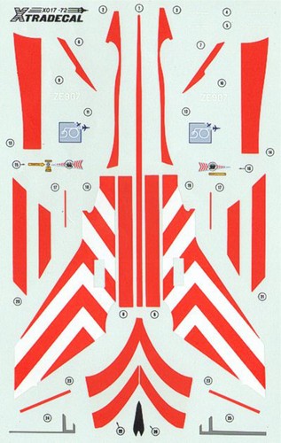 Xtradecal 72017 panavia - 1:72,