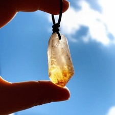 3Pcs Raw Citrine Crystal