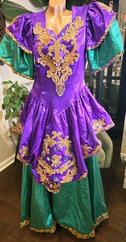 Vtg mardi gras ball gown - vtg,
